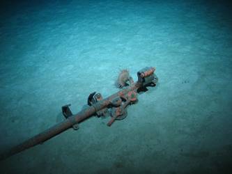 Unidentified mechanical wreckage